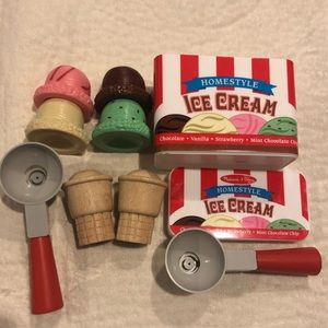 Melissa and Doug Magnetic Ice Cream Set